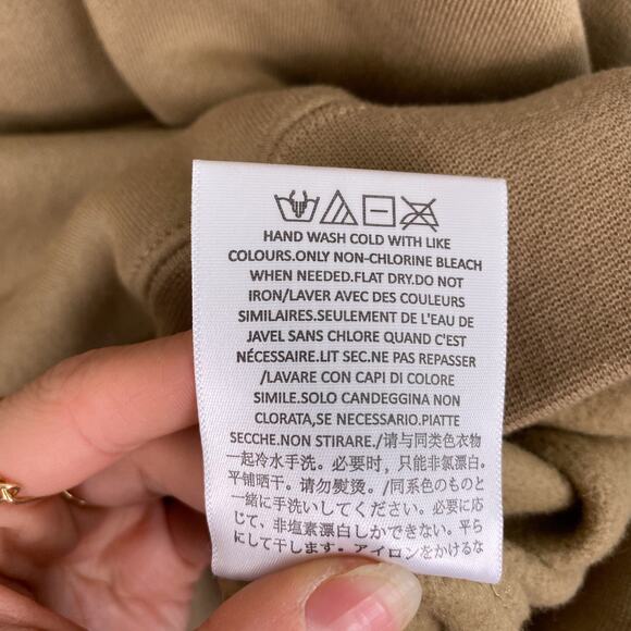 Essentials Men's Fear Of God Hoodie in Oak Small - Picture 6 of 8